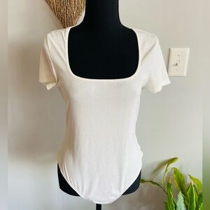White Bodysuit From SHEIN size medium